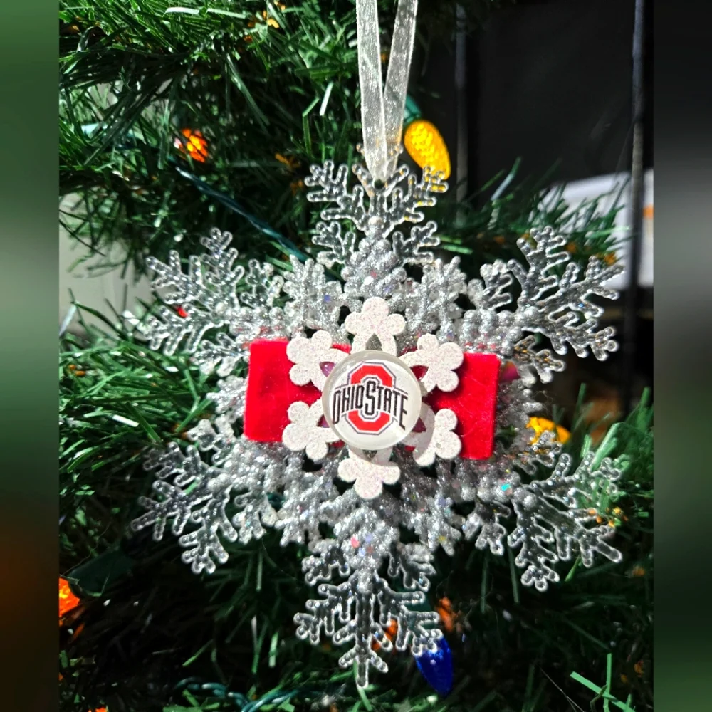 NWT Ohio State University Ornament Buckeyes NCAA College Alumni Souvenir OOAK